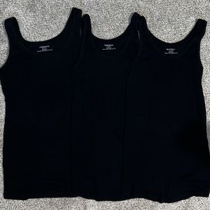 Motherhood Maternity Ribbed Tank x 3